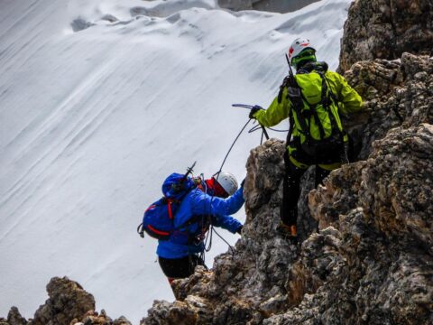 Höhentraining als Vorbereitung für Bergtour.